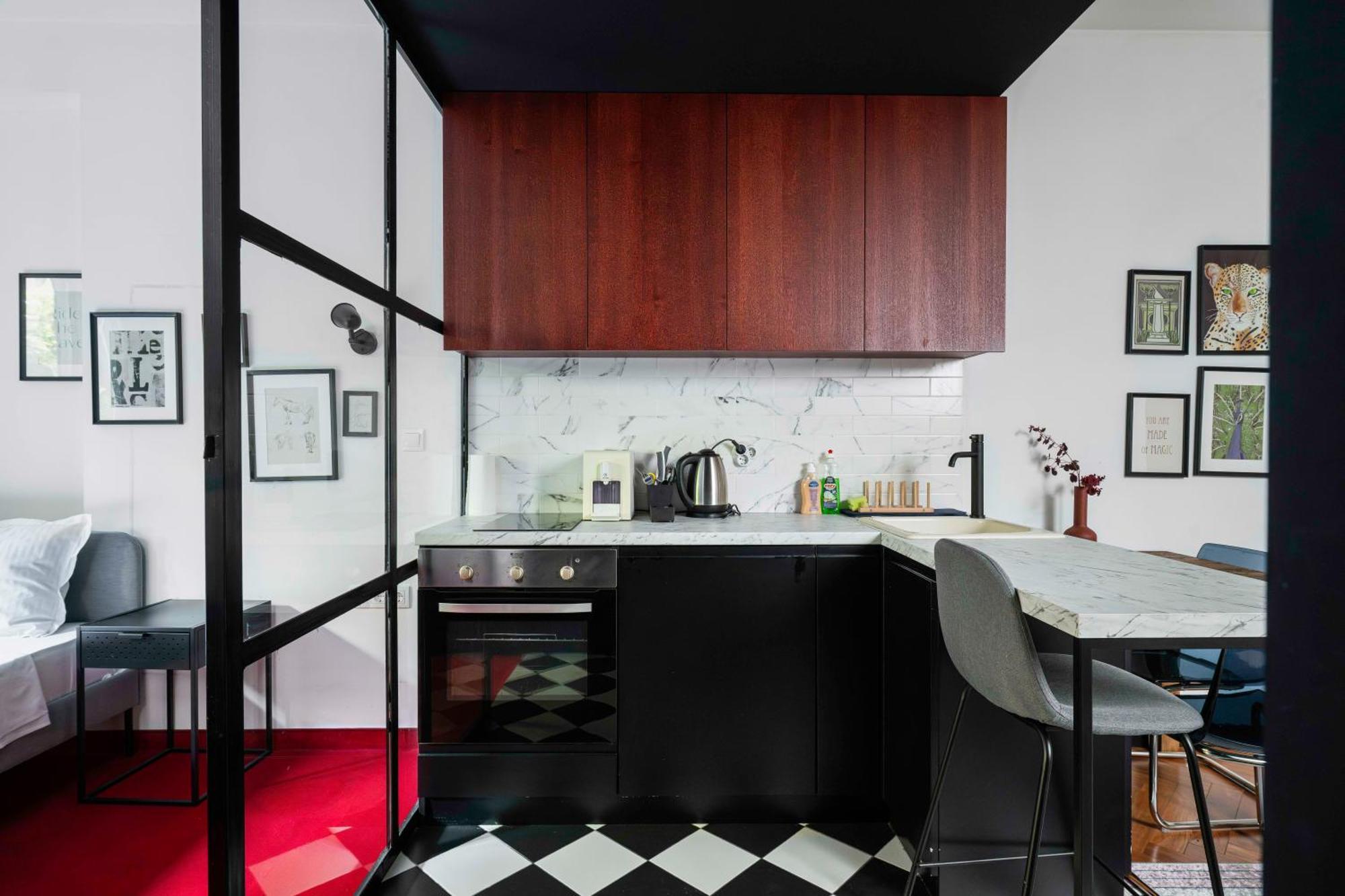סופיה Central Art-Inspired Flat With Private Garage מראה חיצוני תמונה